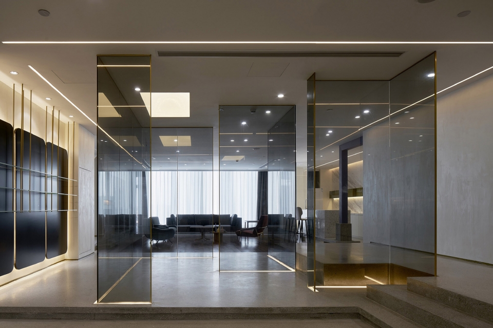 杭州优雅的办公室设计空间效果图